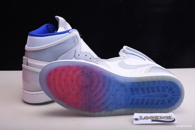 1 CK6637-104 Blue Jordan Air White Zoom Racer High Retro 1028